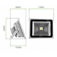 10 WATT cob LED PROJEKTÖR 10W BEYAZ IŞIK 1000 Lümen