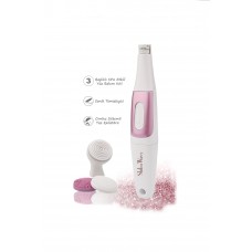 ShiboWavy 3'ü1 Arada Yüz Epilatörü ve SPA Etkili Temizlik Seti