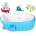 Shibo Bebek 'ler için Güvenli Şişme Banyo Küvet 'i + Hediye Paketi